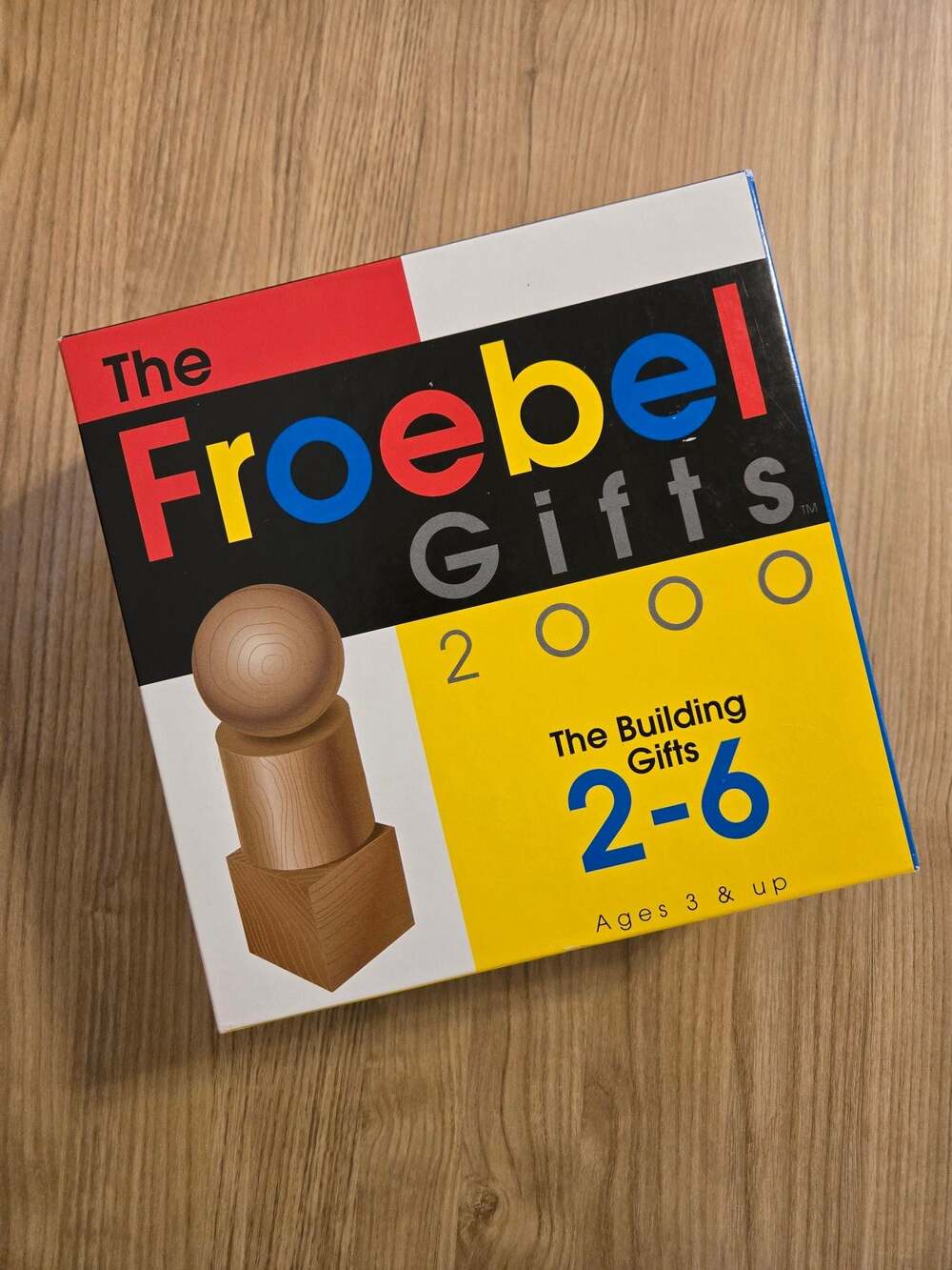 The Froebel Gifts 2000 The Building Gifts 2-6 Wooden Educational Block Set